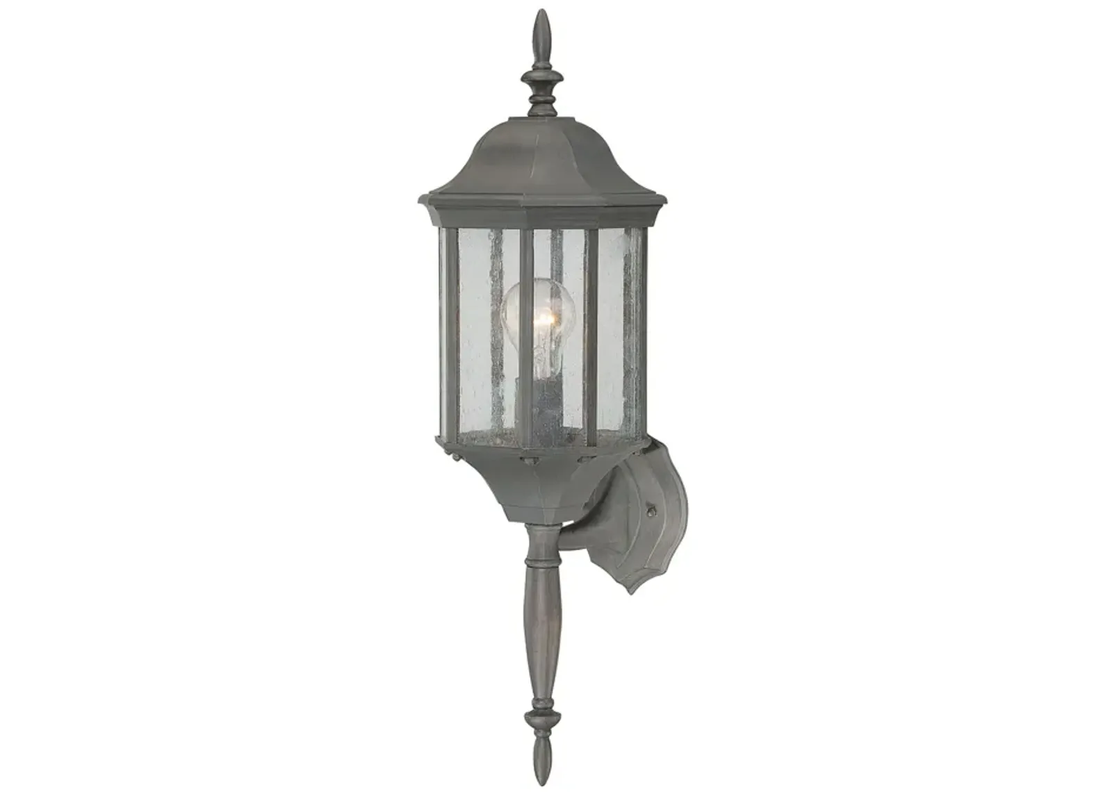 Hawthorne 1-Light Outdoor Wall Lantern in Painted Bronze