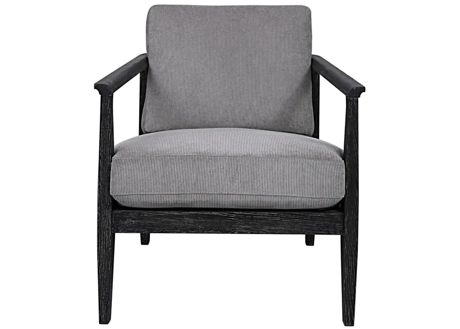 Brunei Modern Gray Accent Chair