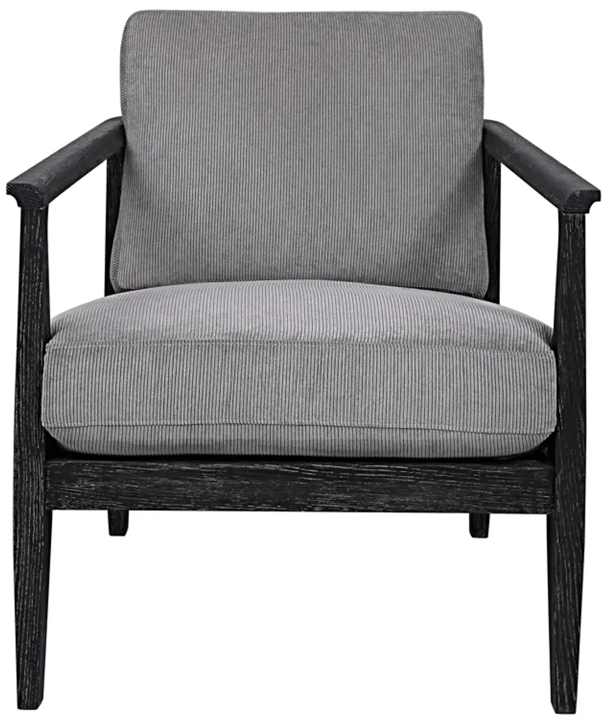 Brunei Modern Gray Accent Chair