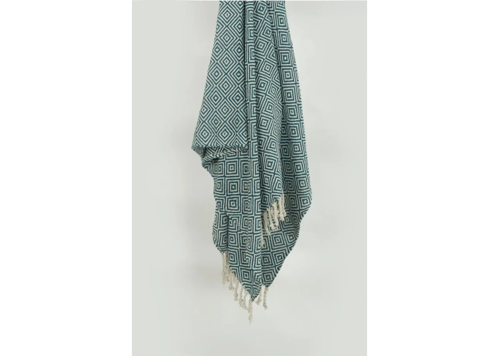 Diamond Teal  Throw