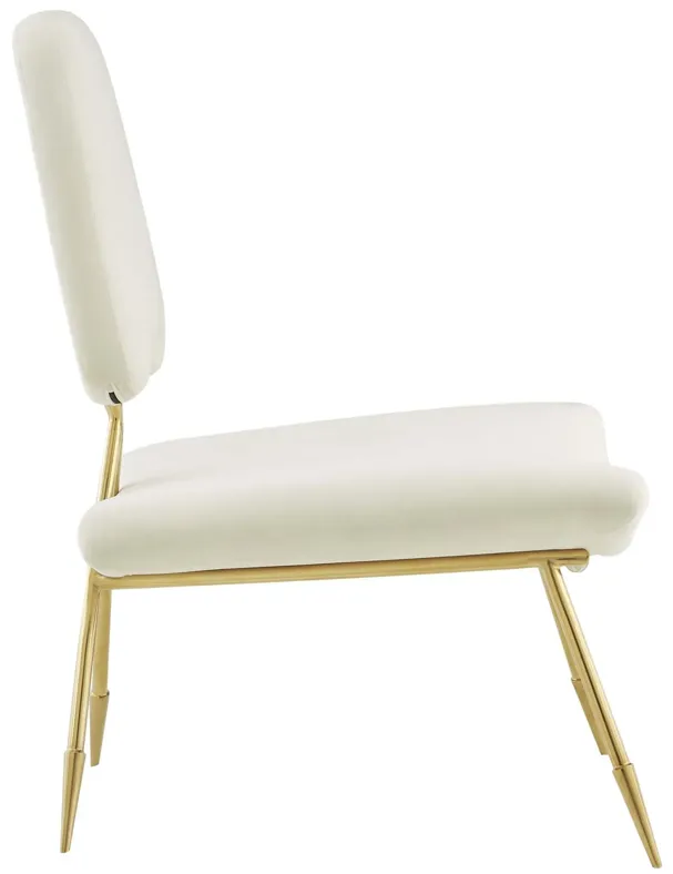 Ponder Performance Velvet Lounge Chair