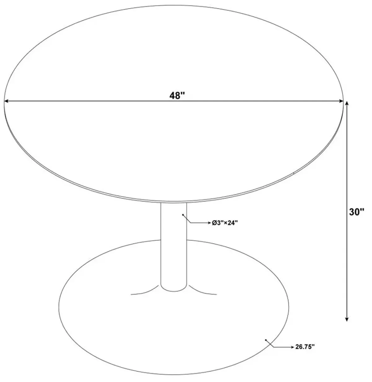 Amersham Round Dining Table