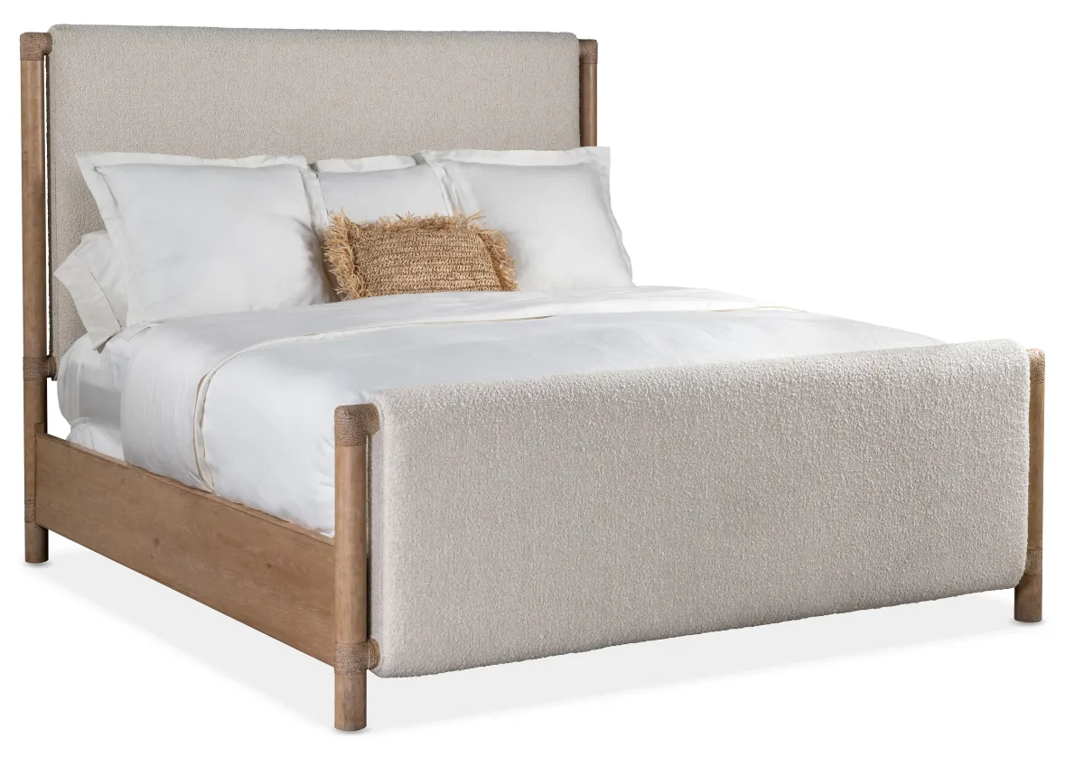 Retreat Queen Upholstered Panel Bed