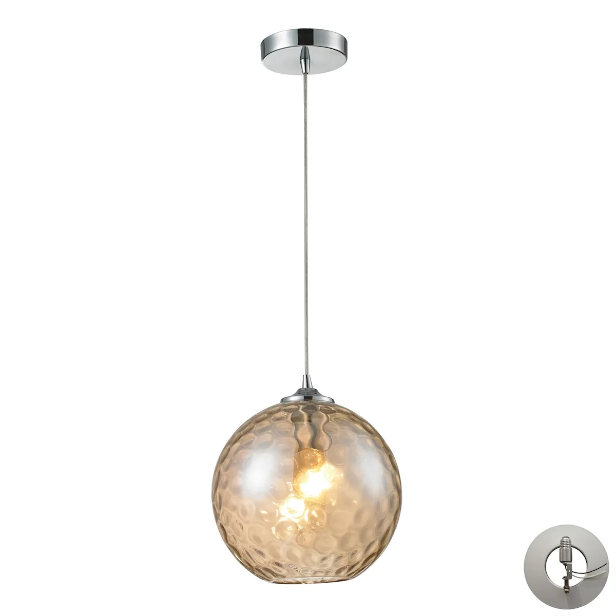 Watersphere Configurable Multi Pendant - Polished Chrome