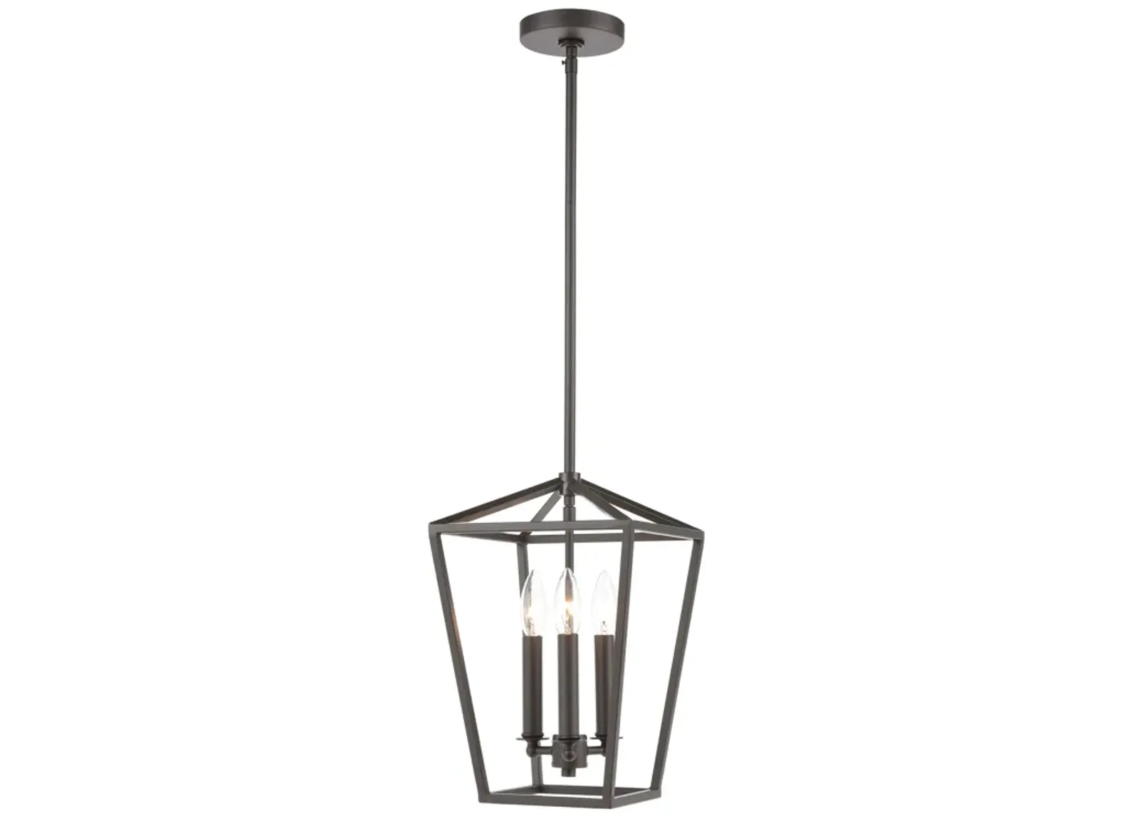 Fairfax 9" Wide 3-Light Mini Pendant - Oil Rubbed Bronze