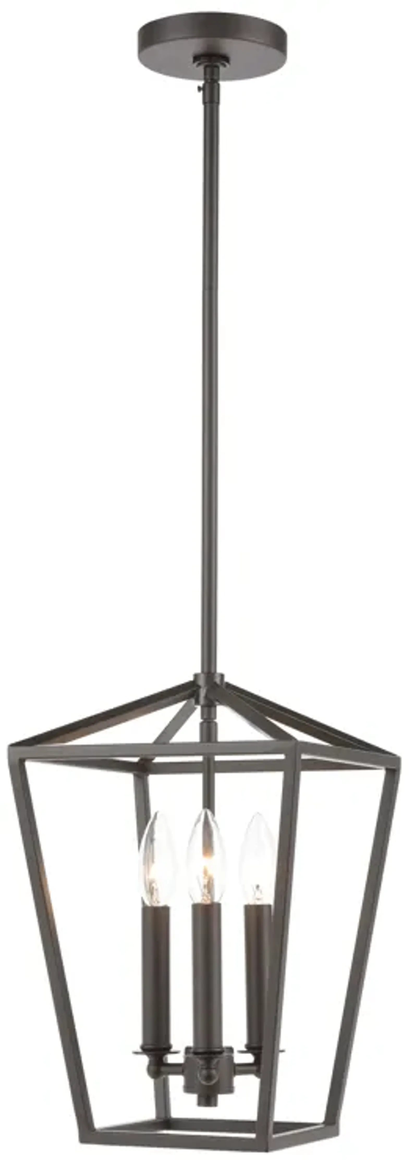 Fairfax 9" Wide 3-Light Mini Pendant - Oil Rubbed Bronze