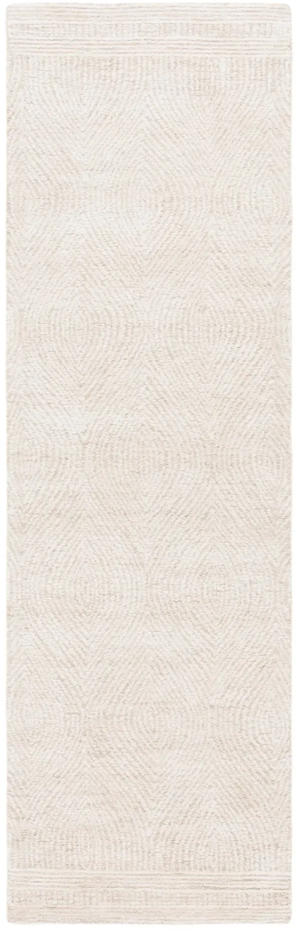 ABSTRACT Hand Tufted 2'-3' x 8' runner