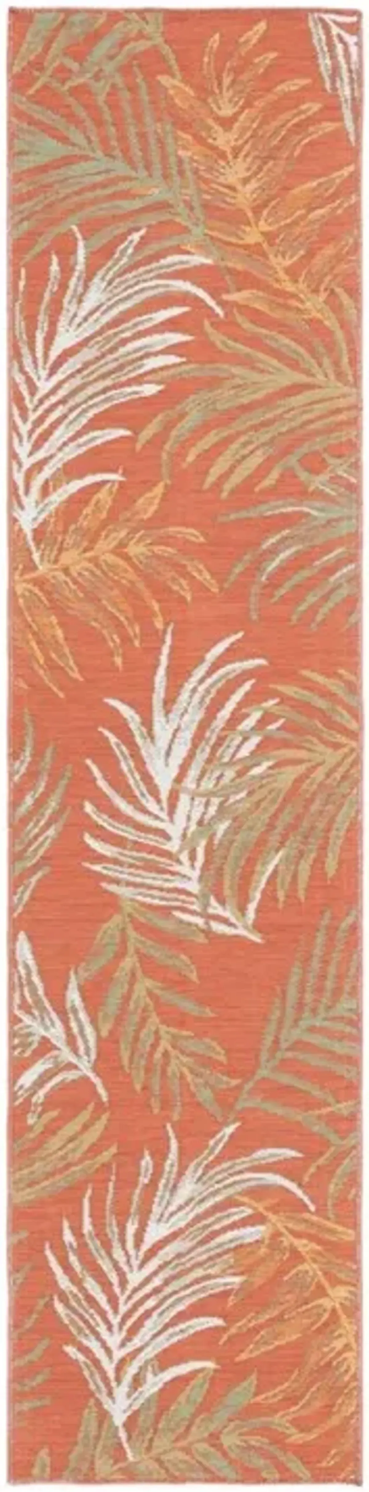 SUNRISE 670 Orange 2' X 8' Runner Rug