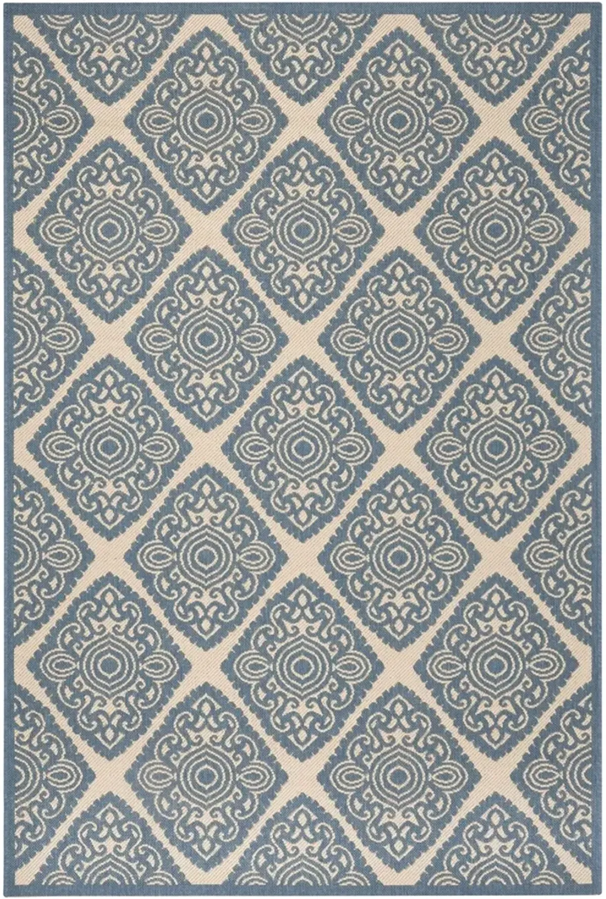 BEACH HOUSE 132 Blue 2'-2' X 4' Accent Rug