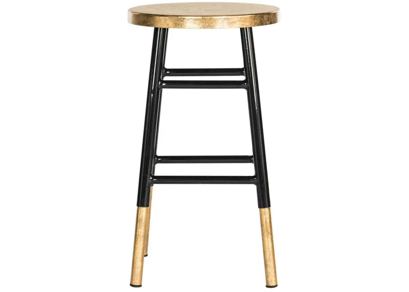 EMERY DIPPED GOLD LEAF COUNTER STOOL