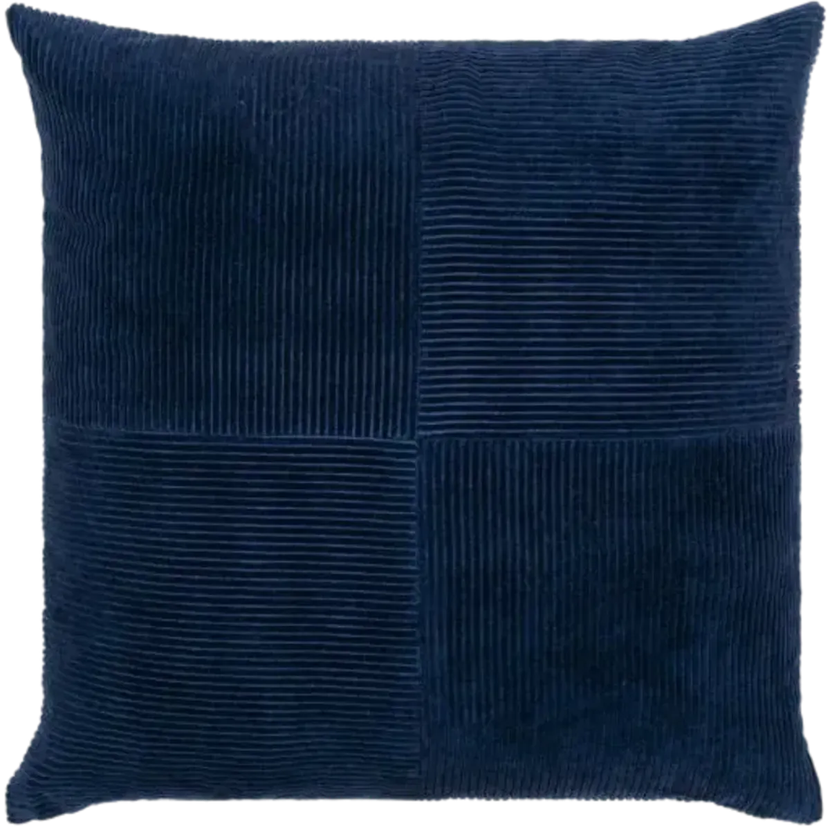 Corduroy Quarters CDQ-005 18"L x 18"W Accent Pillow