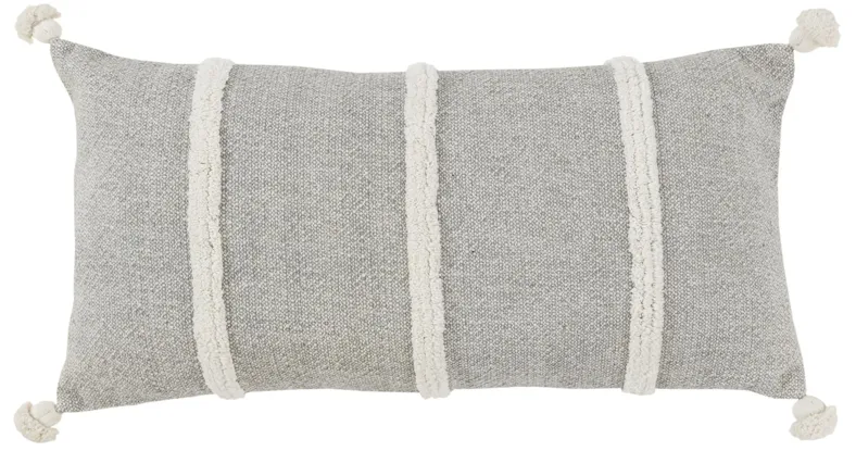 Stripe Light Grey  Pillow