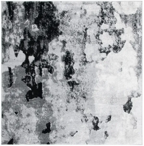 ADIRONDACK 134 GREY  8' x 8' Square Square Rug