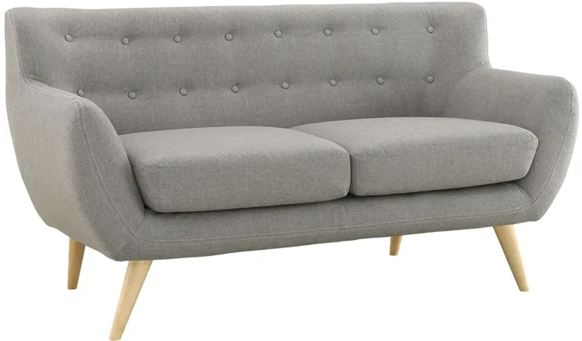 Remark Upholstered Fabric Loveseat