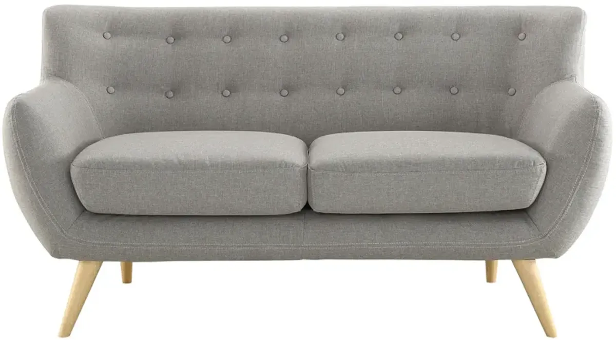 Remark Upholstered Fabric Loveseat