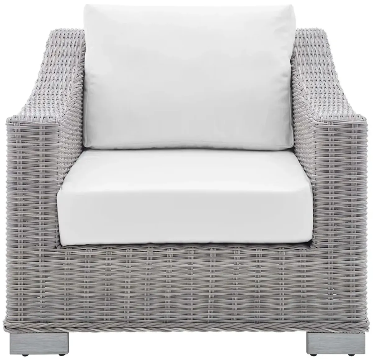 Conway Sunbrella® Outdoor Patio Wicker Rattan Armchair