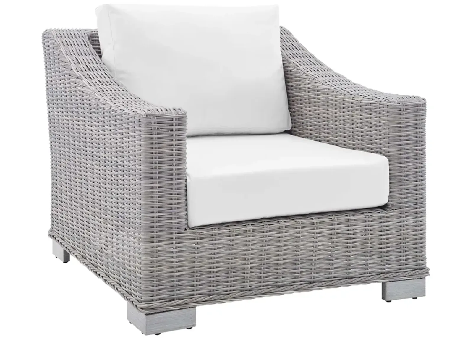 Conway Sunbrella® Outdoor Patio Wicker Rattan Armchair