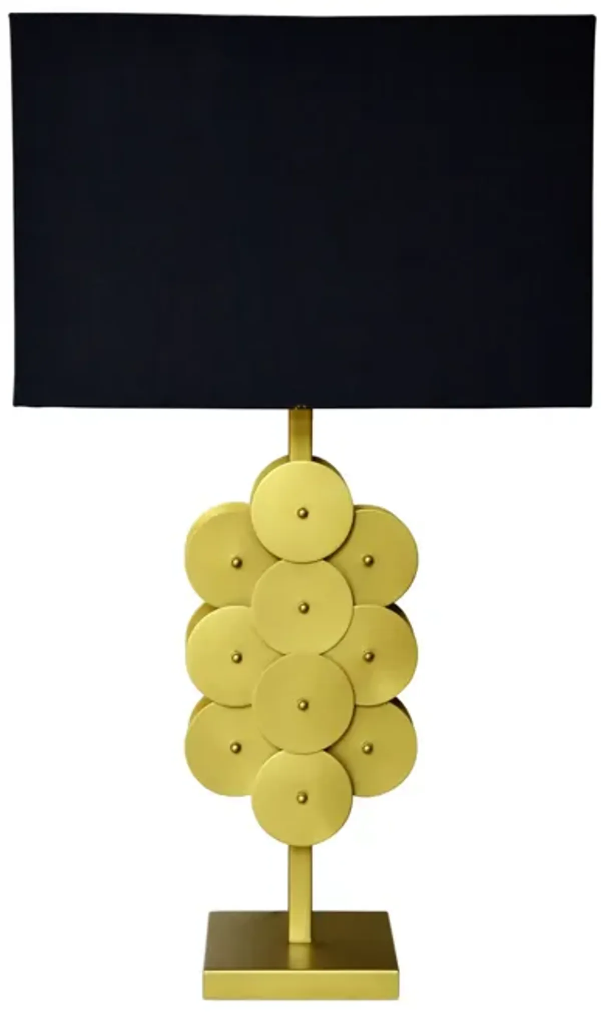 Skye Brass Disc Lamp