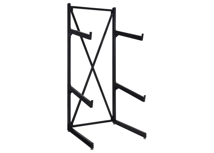 Wright 3-tier Sofa Display Rack Black