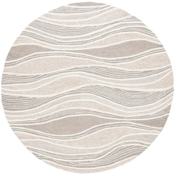 FIFTH AVENUE Hand Tufted 6' x 6' Round area rug