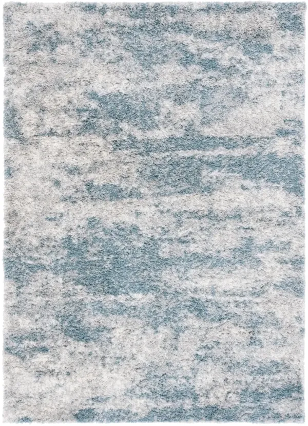 BERBER SHAG 586 IVORY  5' x 7' Medium Rectangle Rug