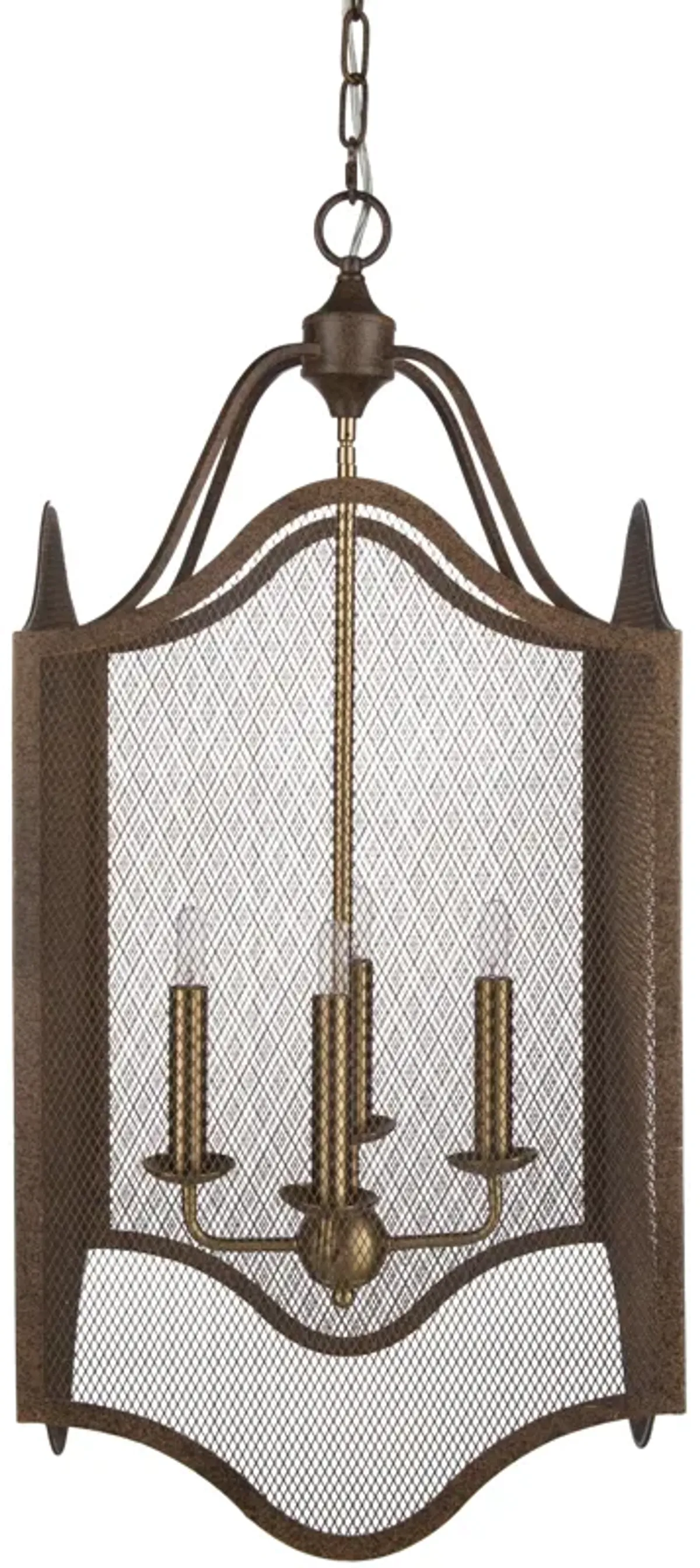 Lombard LOM-004 15"L x 15"W x 32"H Pendant