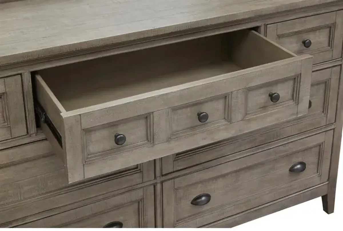 Paxton Place Wood Drawer Dresser