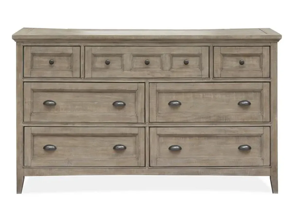 Paxton Place Wood Drawer Dresser