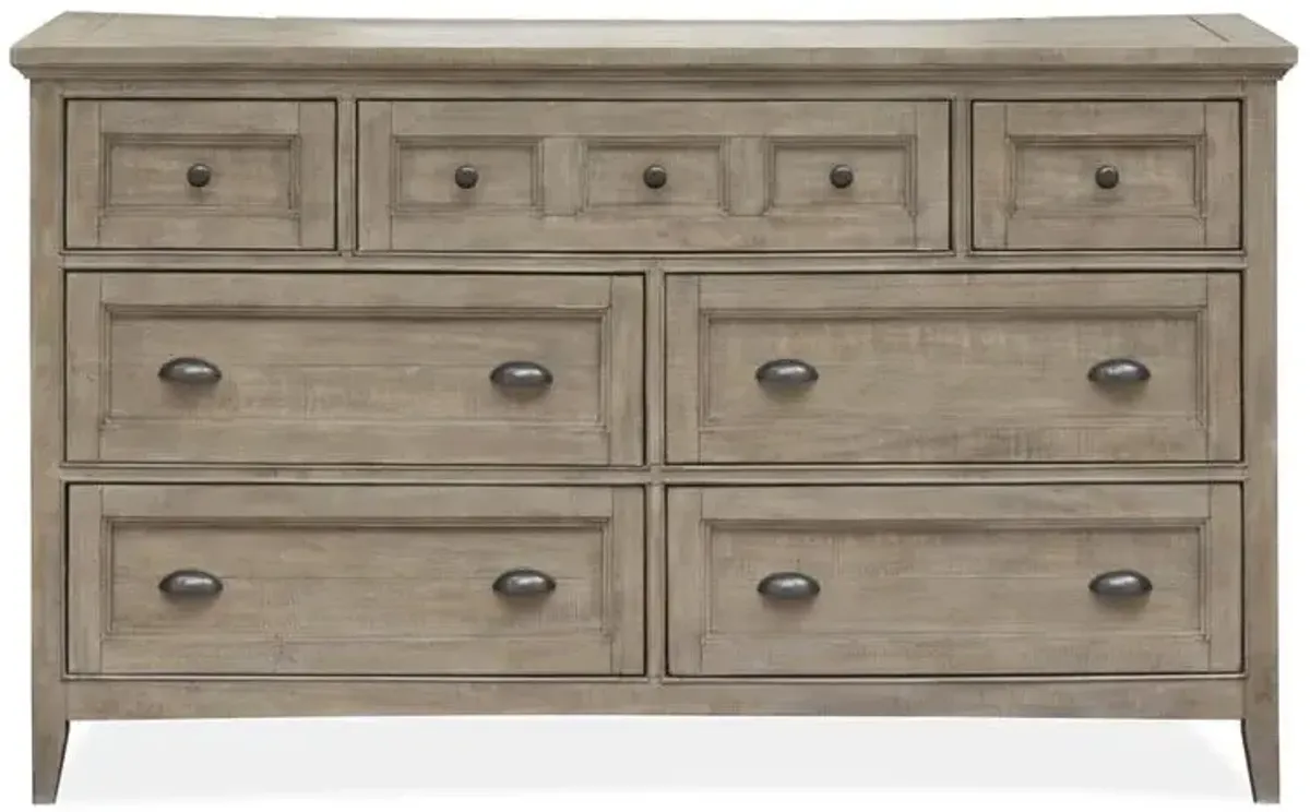 Paxton Place Wood Drawer Dresser