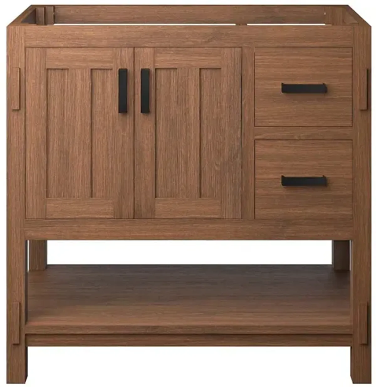 Ashlyn 36" Wood Bathroom Vanity Cabinet (Sink Basin Not Included)