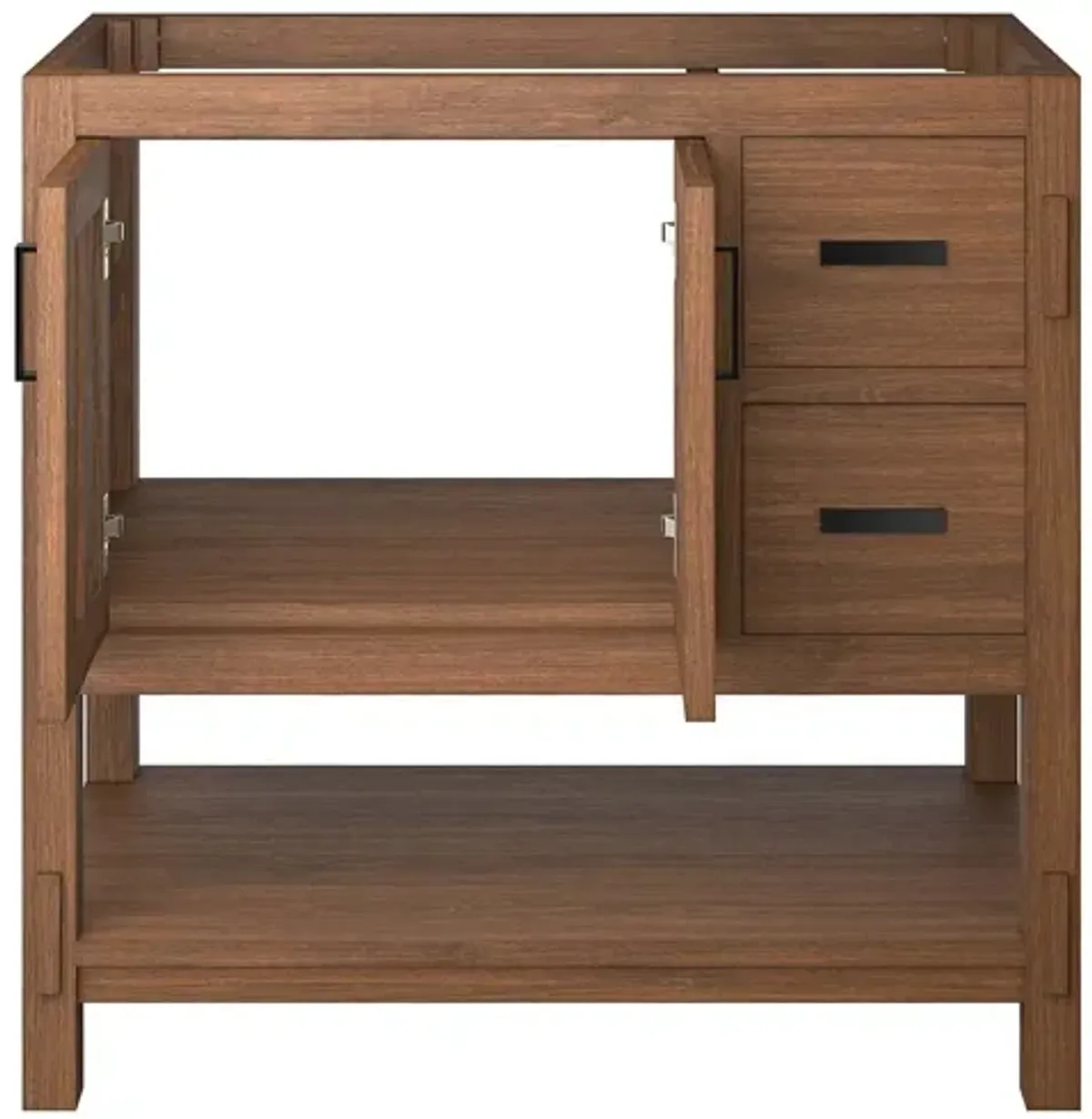 Ashlyn 36" Wood Bathroom Vanity Cabinet (Sink Basin Not Included)