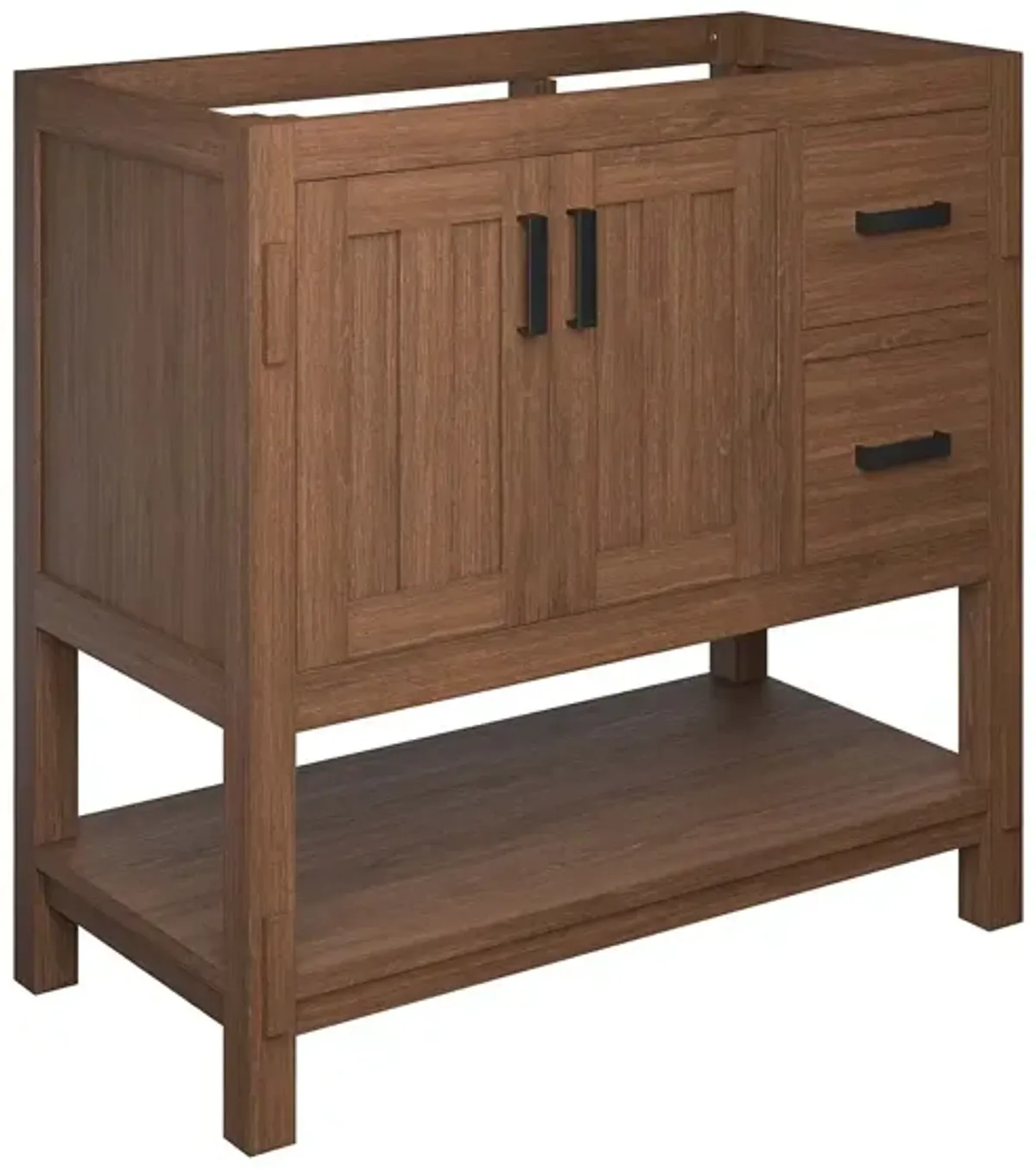 Ashlyn 36" Wood Bathroom Vanity Cabinet (Sink Basin Not Included)