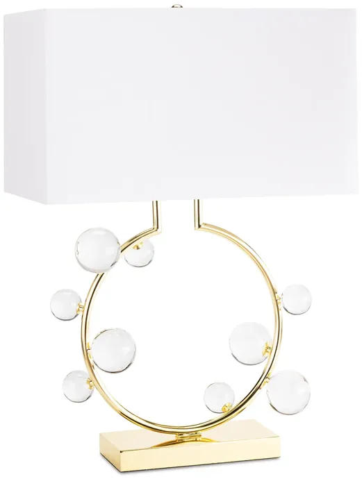 Bijou Ring Table Lamp (Clear)