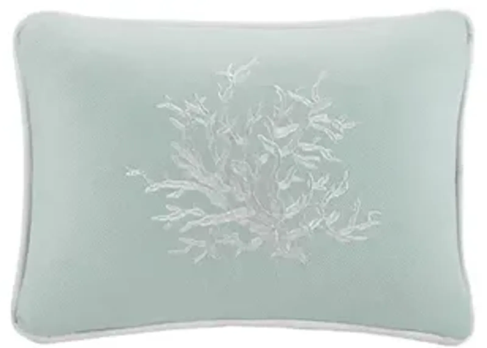 Harbor House Coastline Aqua Oblong Pillow