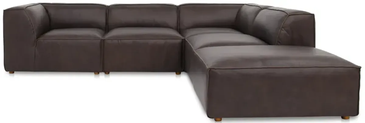 Form Dream Modular Sectional Espresso Brown