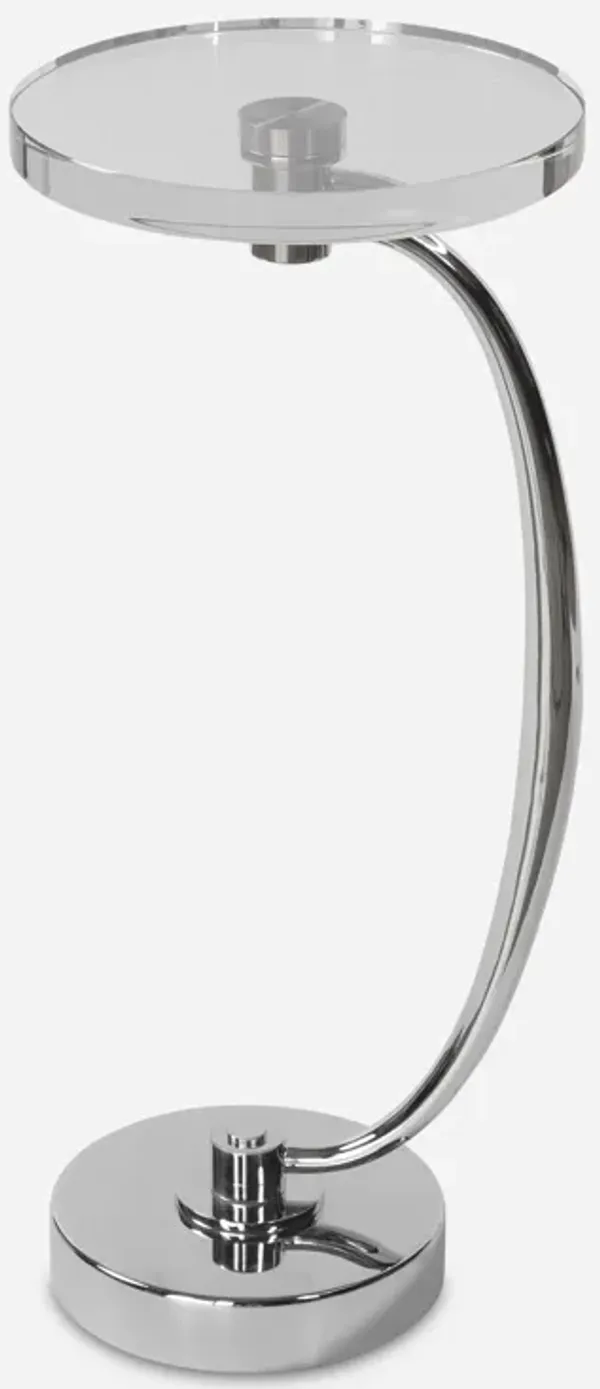 Waveney Nickel Drink Table