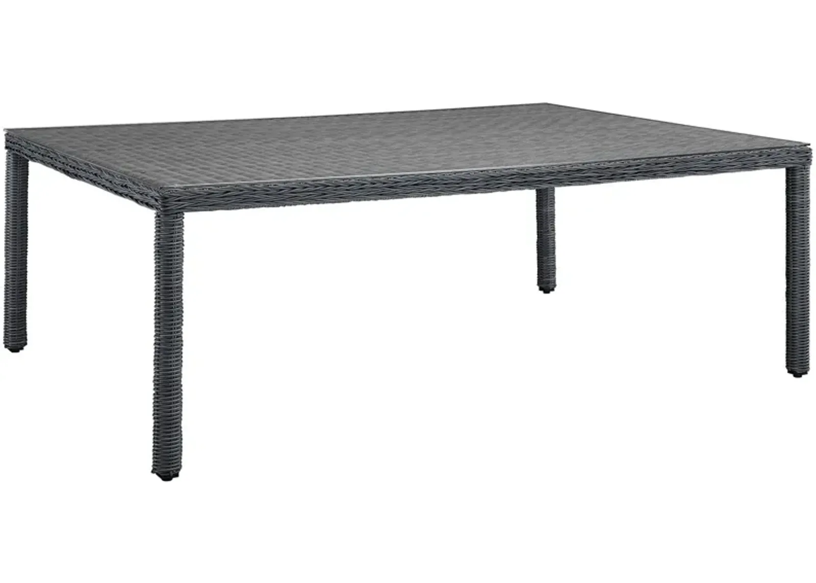 Summon 90" Outdoor Patio Dining Table