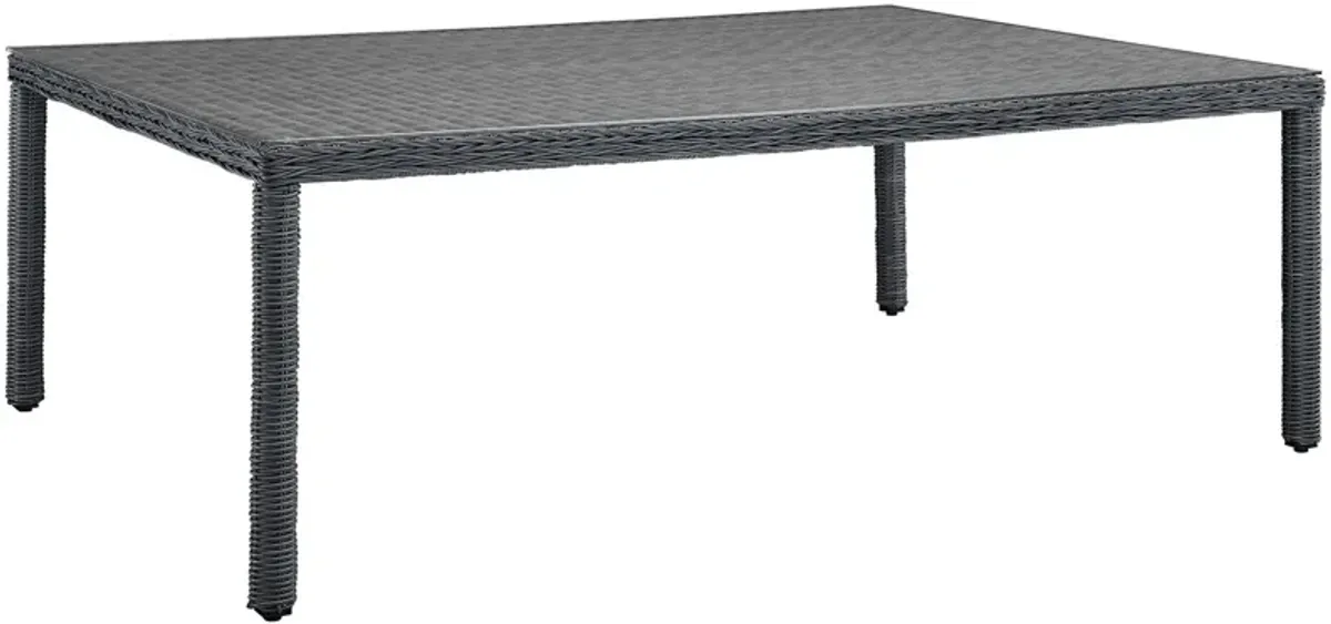 Summon 90" Outdoor Patio Dining Table