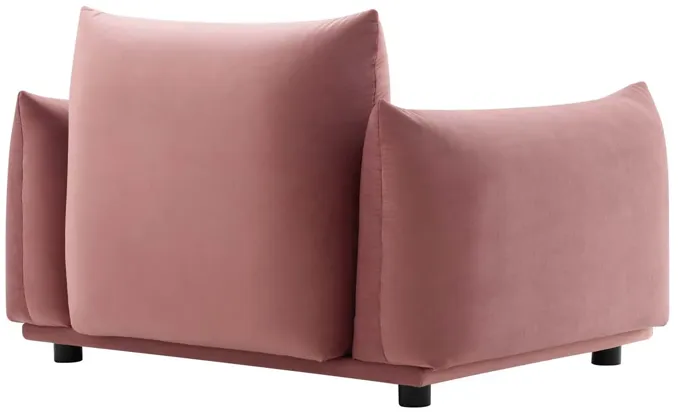 Copious Performance Velvet Armchair