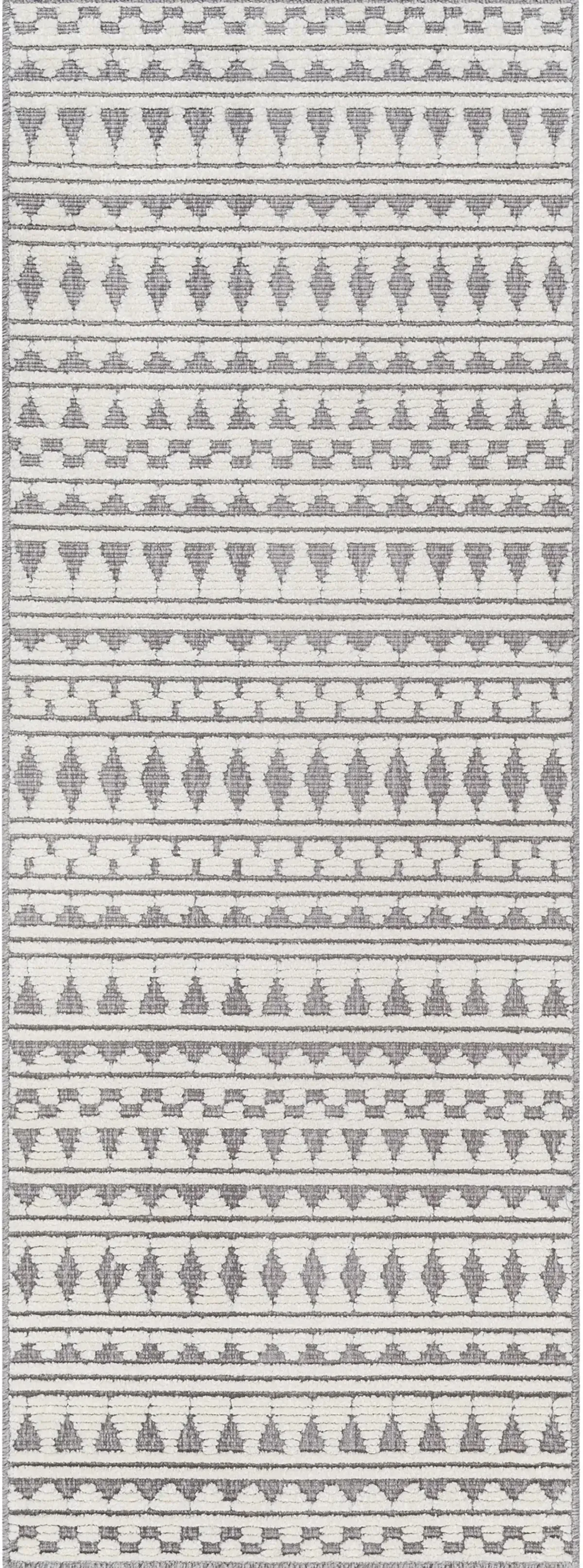 Lyna LYA-2305 2'7" x 7'2" Machine Woven Rug