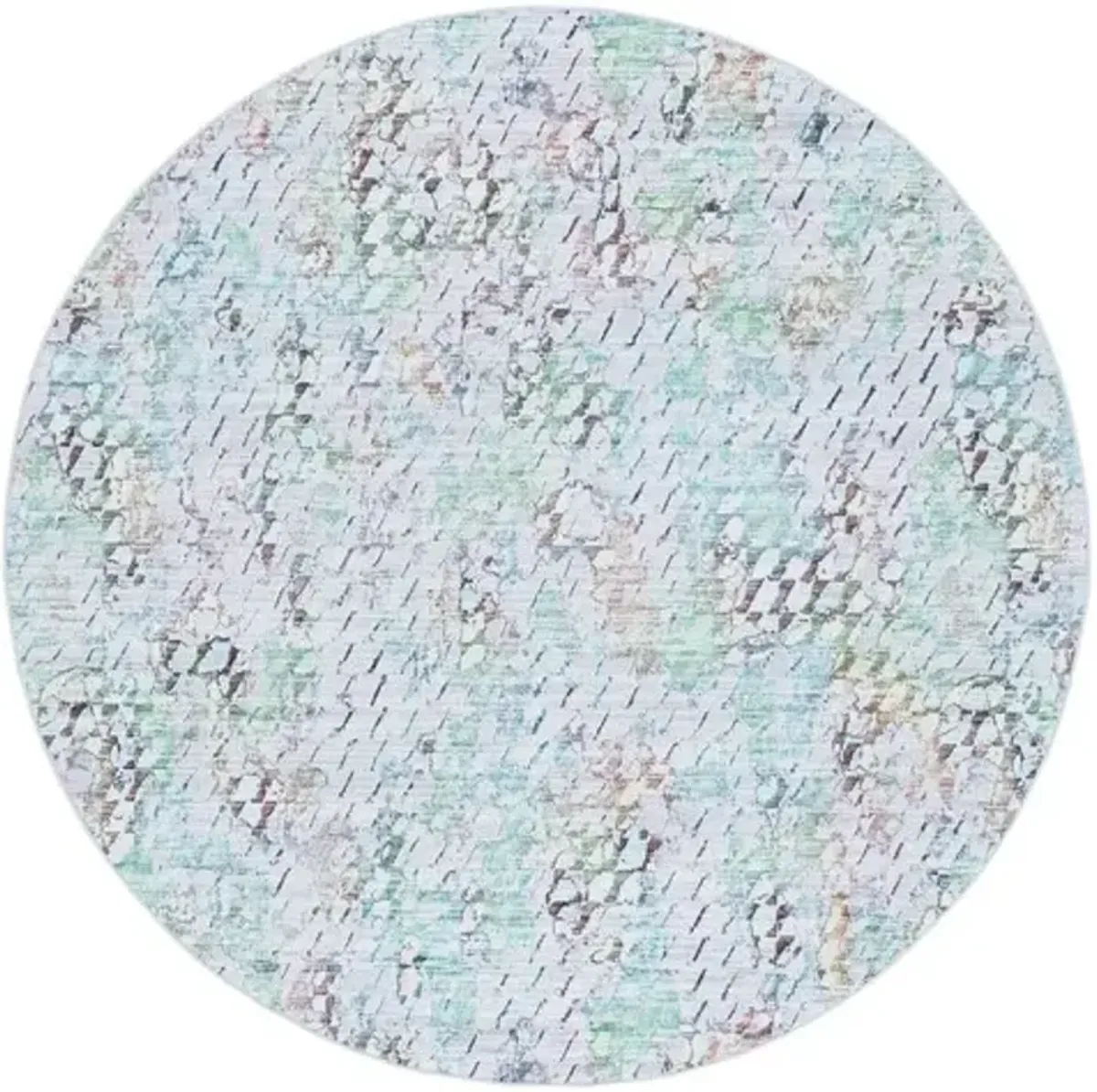 TACOMA 913 Grey  6' X 6' Round Round Rug