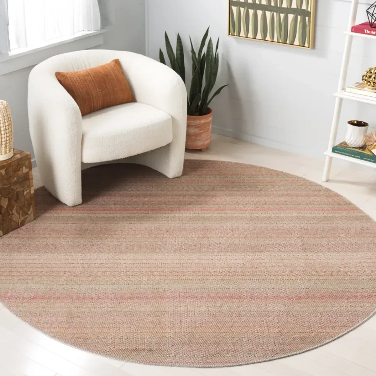 CABO Flatweave - Machine Tufted 7' x 7' Round area rug