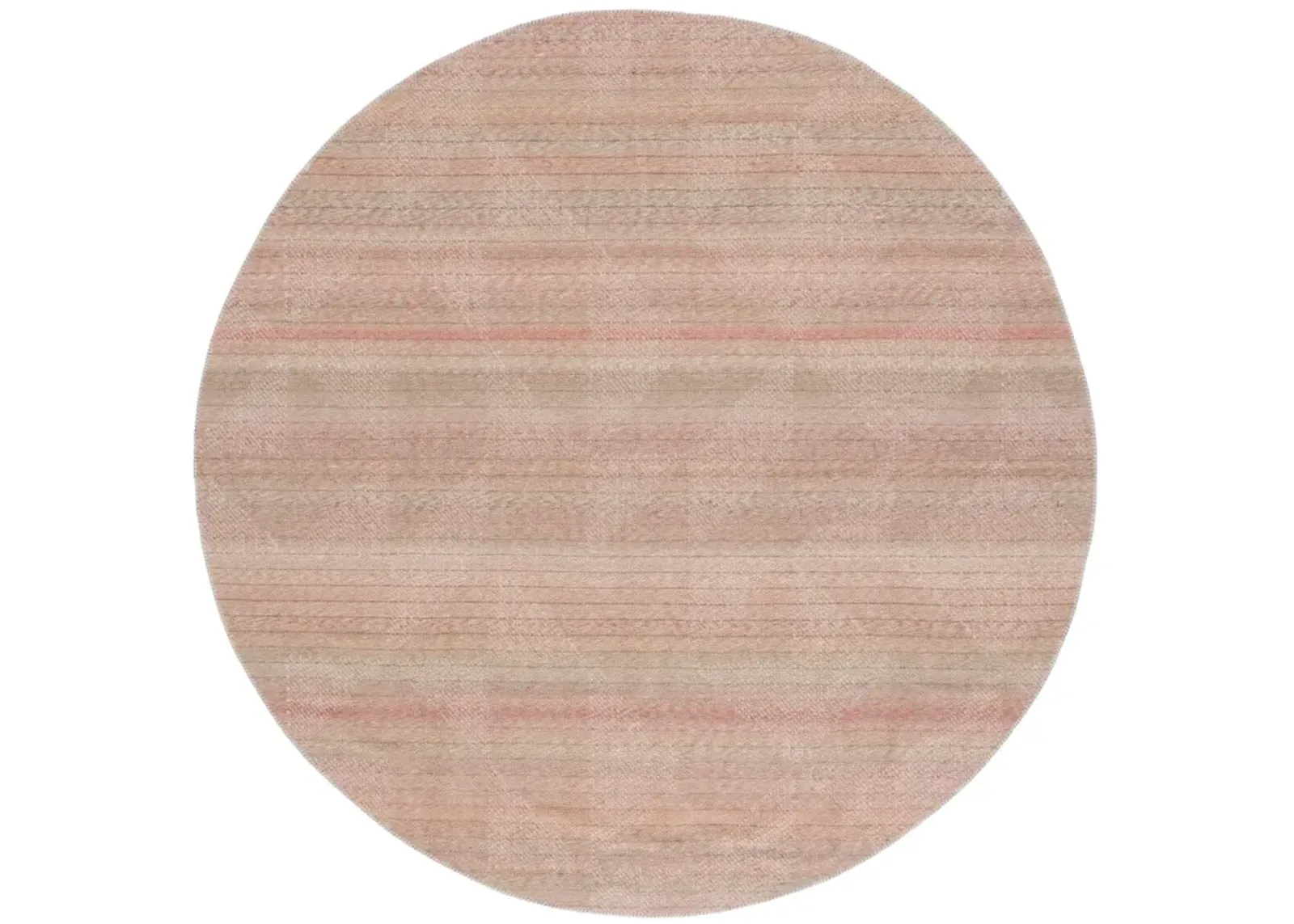 CABO 369 RED  7' x 7' Round Round Rug