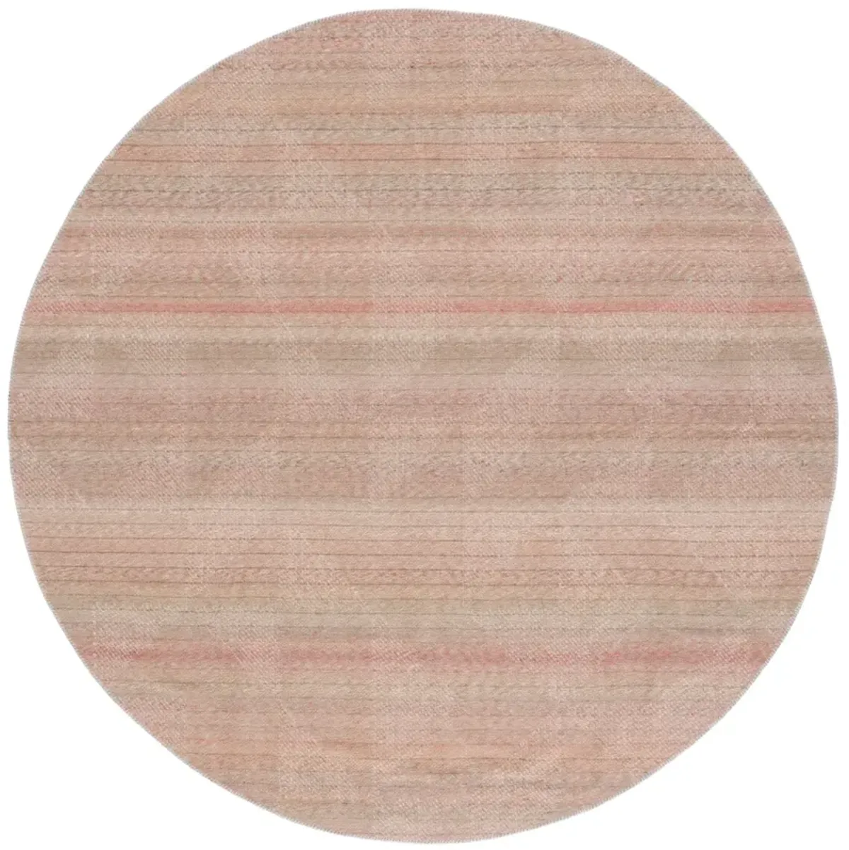 CABO 369 RED  7' x 7' Round Round Rug