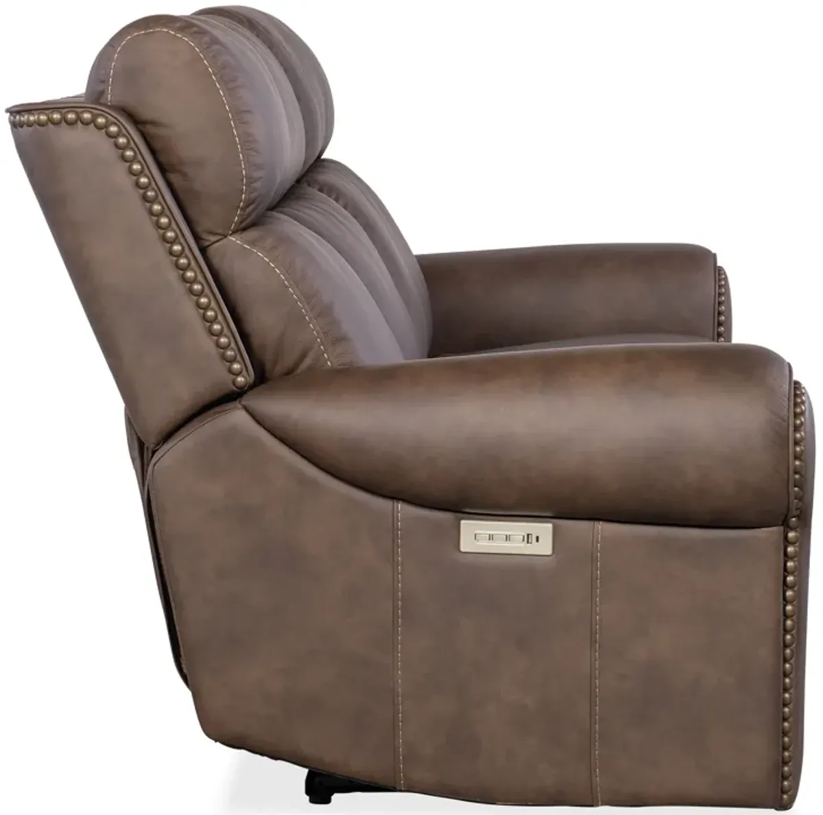 Duncan Power Sofa w/Power Headrest & Lumbar