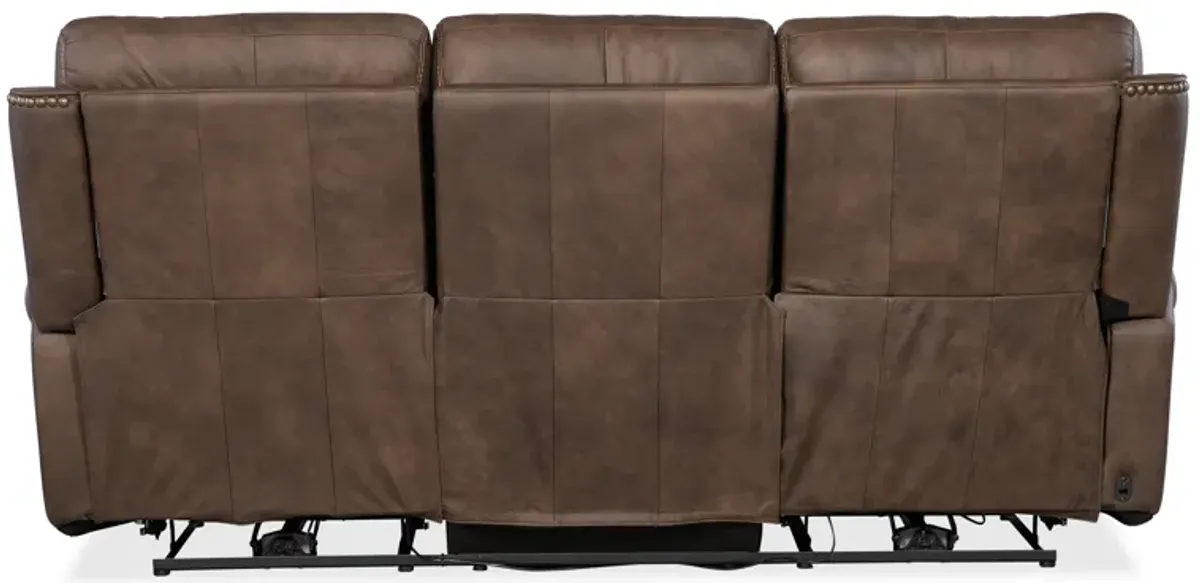 Duncan Power Sofa w/Power Headrest & Lumbar