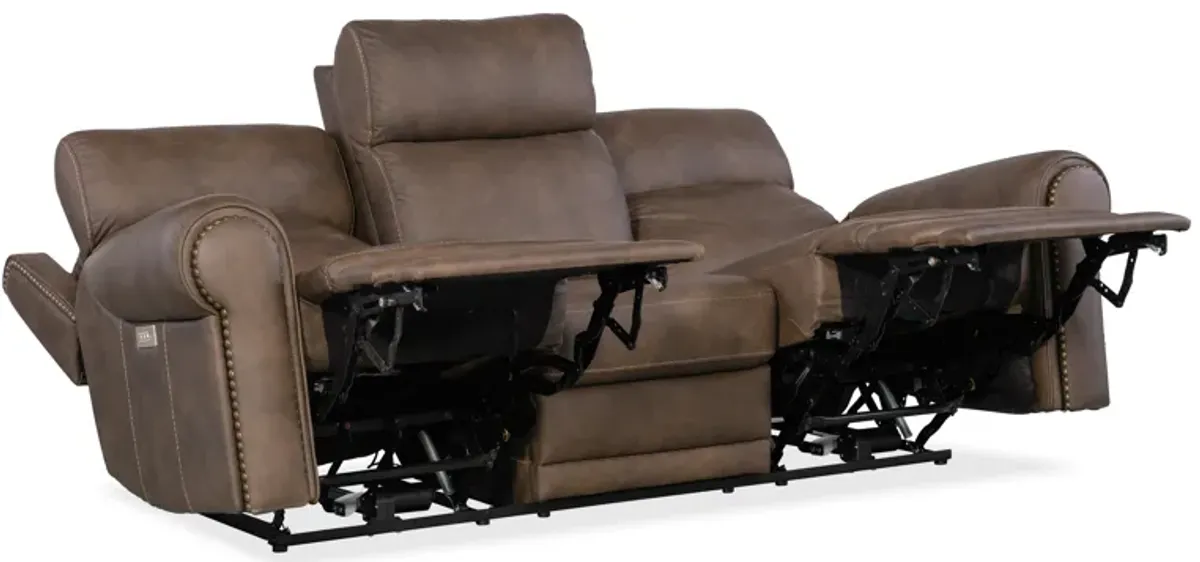 Duncan Power Sofa w/Power Headrest & Lumbar