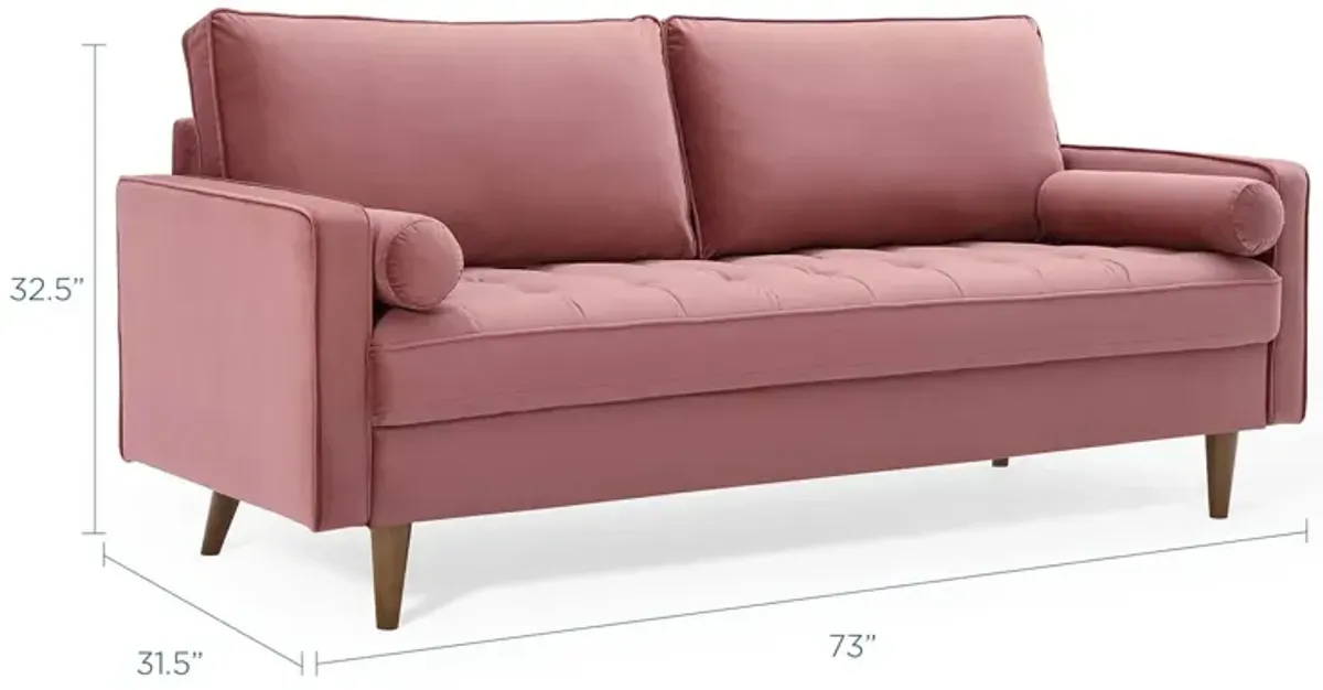 Valour Performance Velvet Sofa