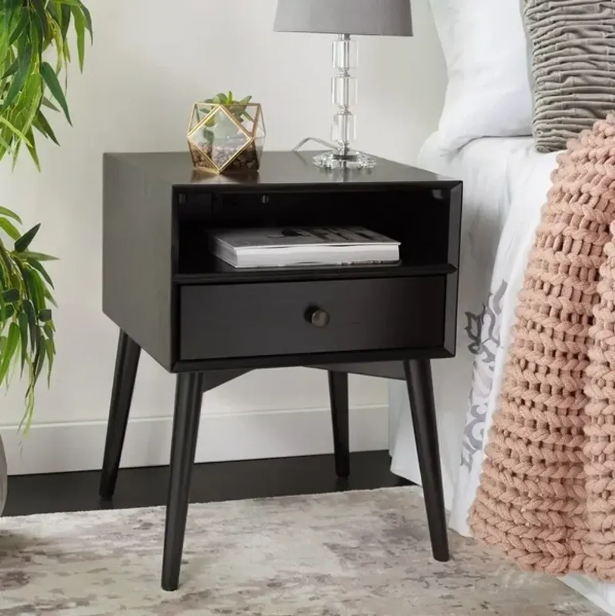 Scully Nightstand with USB