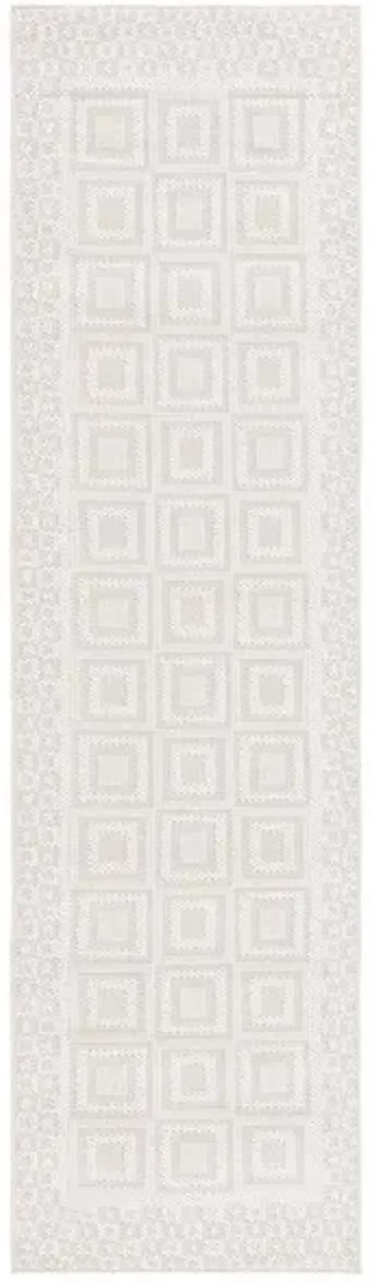 TRENDS 106 Beige 2'-2' X 8' Runner Rug